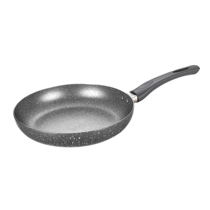 ALDA Marbello Non-Stick Fry Pan – Marble Coated, Induction Compatible (Size - 22CM) by Mahavir Home Store