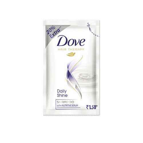 Dove Hair Shampoo Daily Shine Rs.2/-