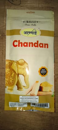 Zipper- Chandan 120 gm Zipper Pouch