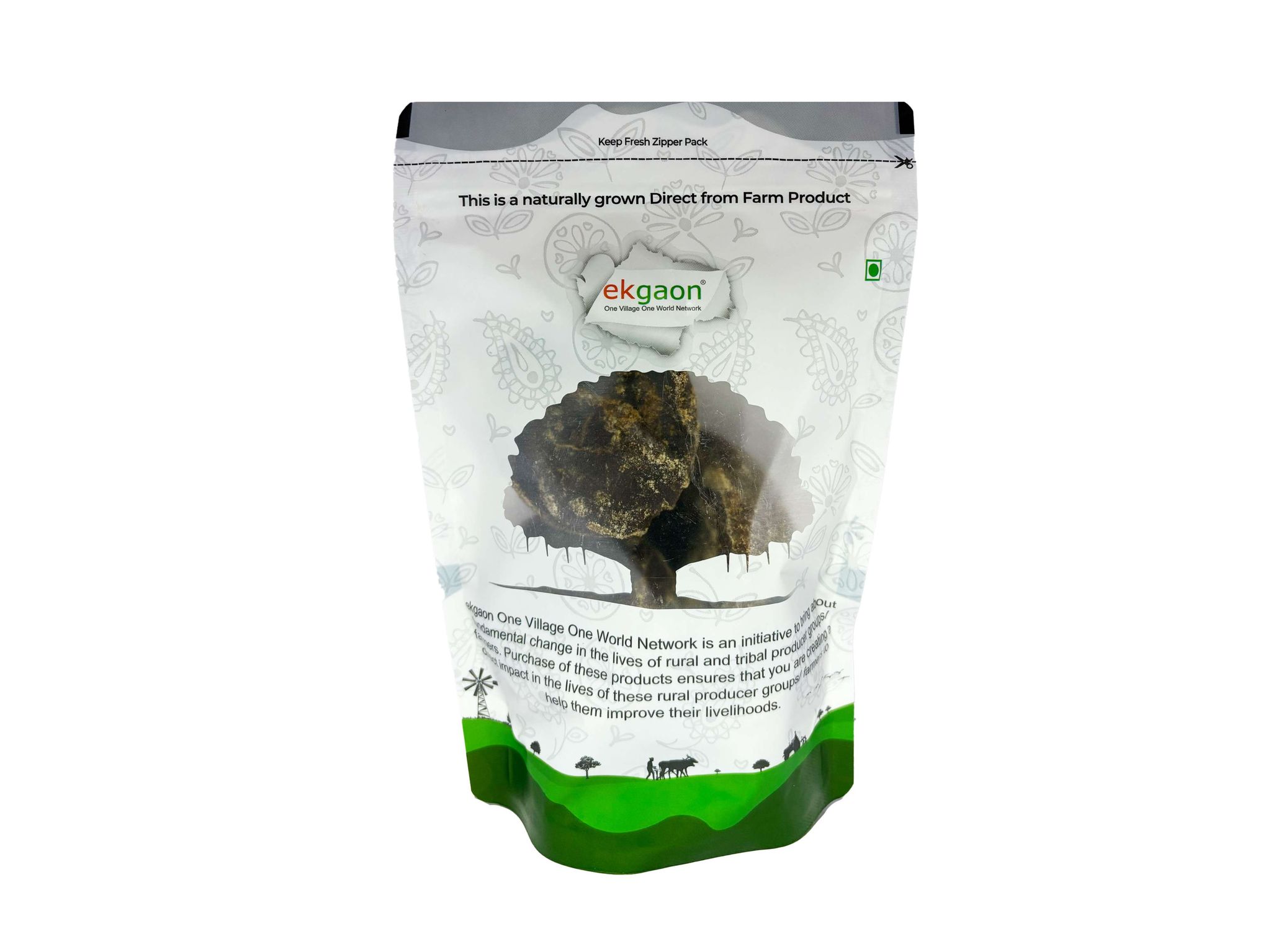 Ekgaon Dates Palm Jaggery (Karuppatti or Khajur) (500g)