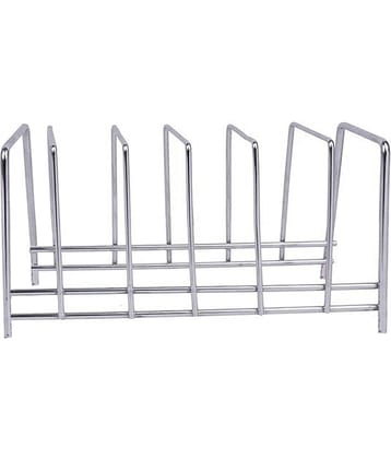 OC9 Silver Stainless Steel Dish Racks ( Pack of 1 )