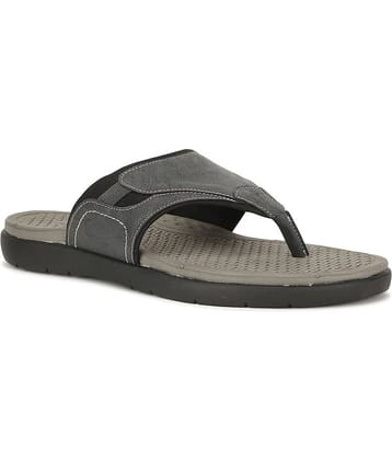 Bata Grey Men's Thong Flip Flop