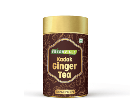 Freshville Kadak Ginger Tea 100gm Loose Leaves Freshville Kadak Ginger Tea 100gm Loose Leaves