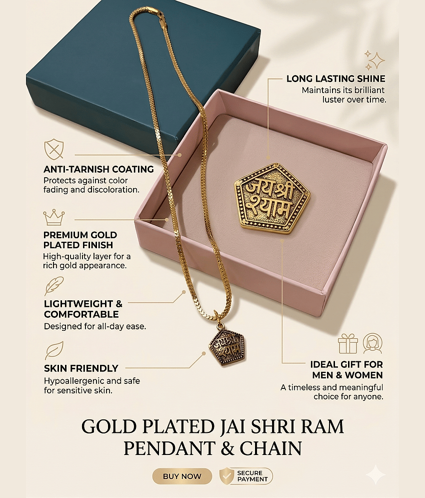 JAI SHREE SHYAM PENDANT