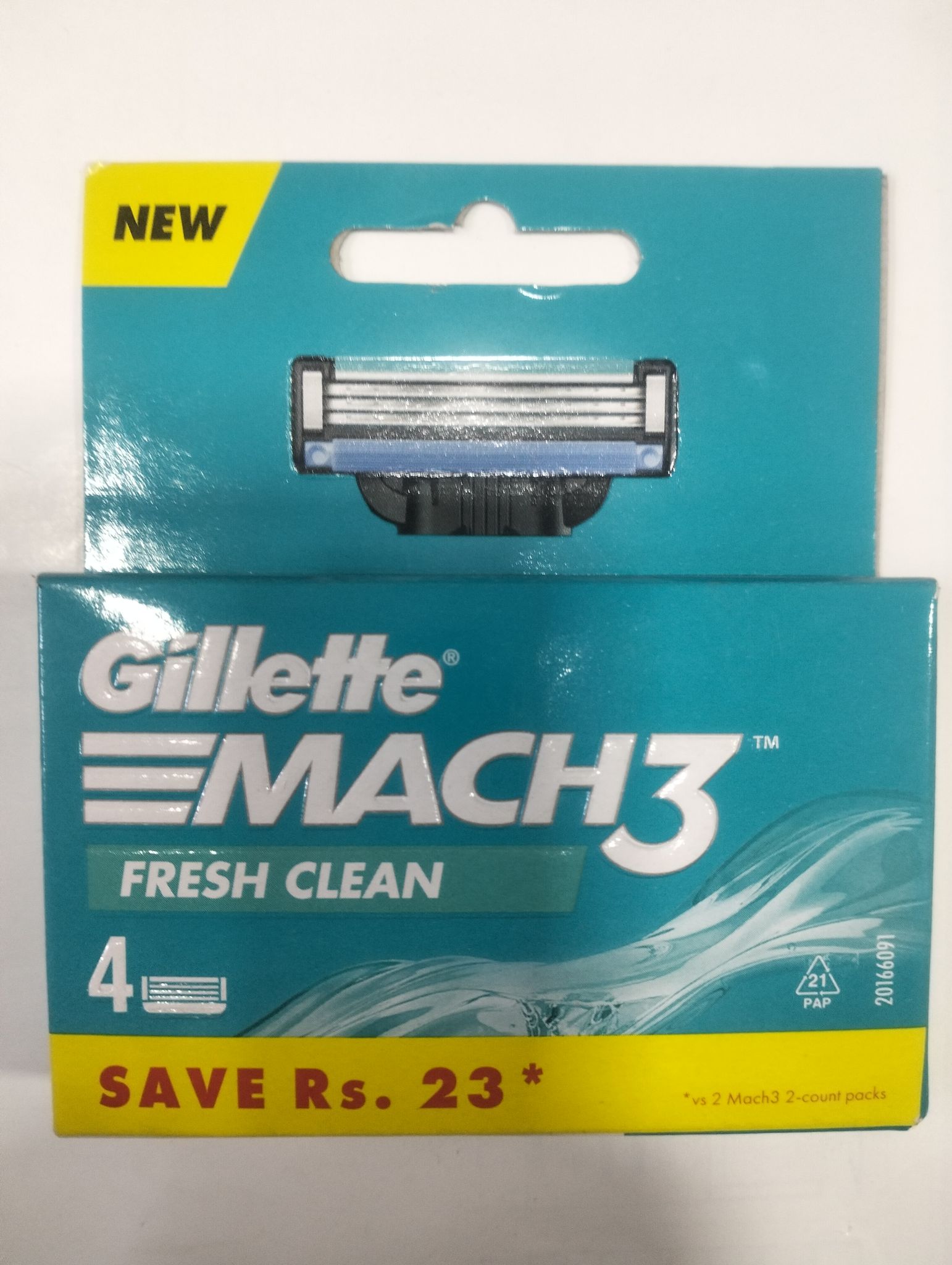 Gillette Emach3 Fresh clean 4 blade