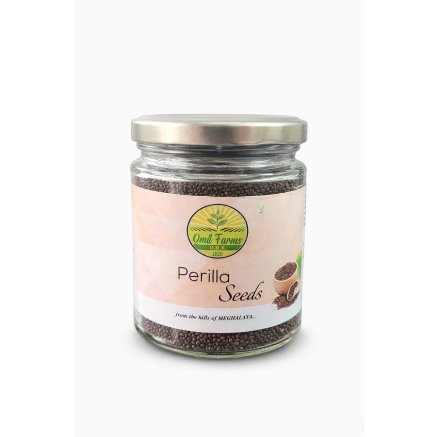 PERILLA SEEDS - 4 NOS COMBO PACK - 400 gm - Four glass jars