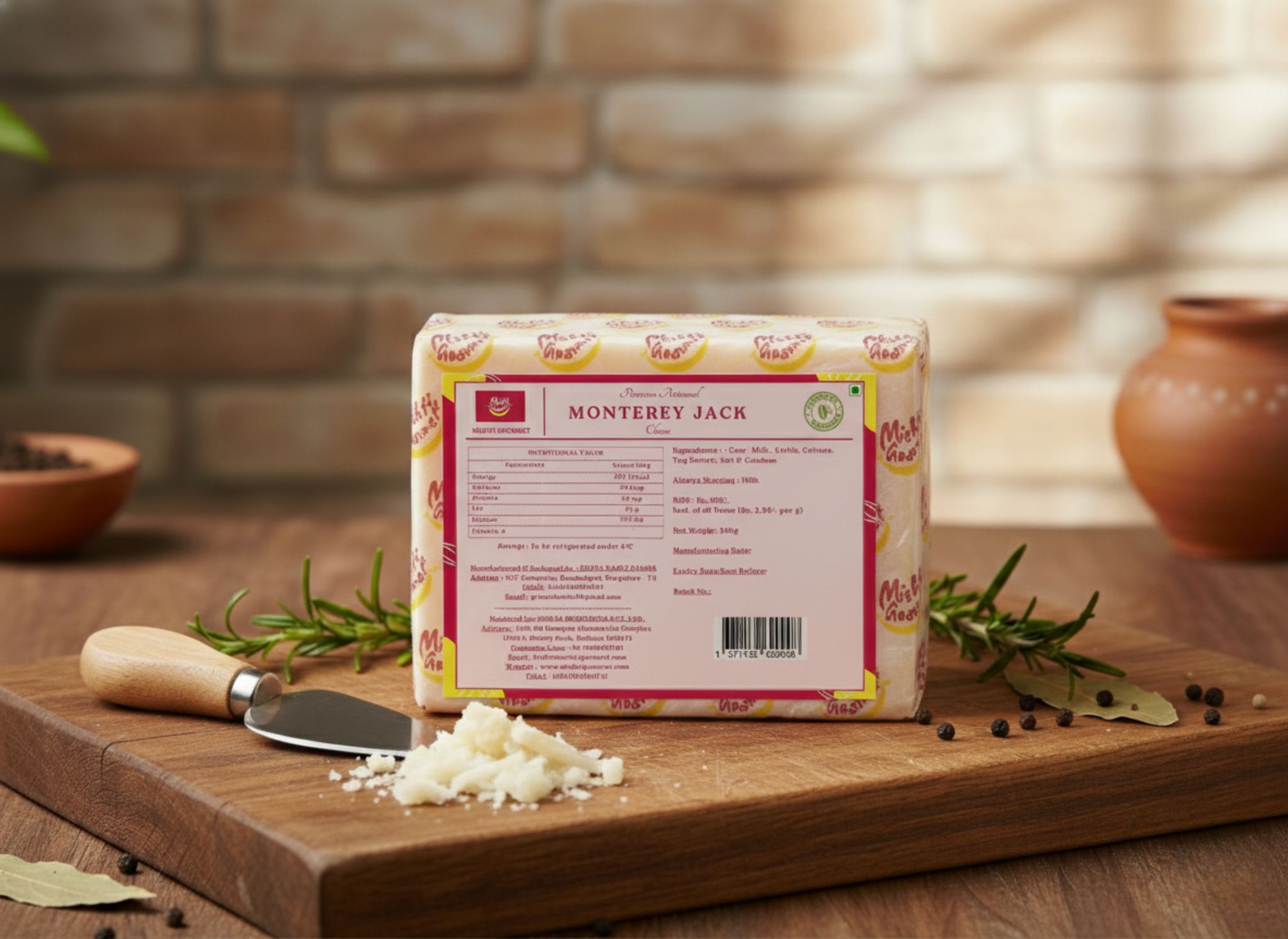 Monterey Jack Cheese 200g