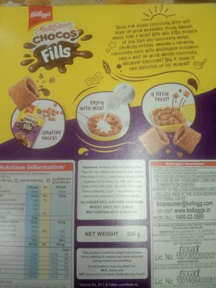 Kelloggs multigrain choco fills