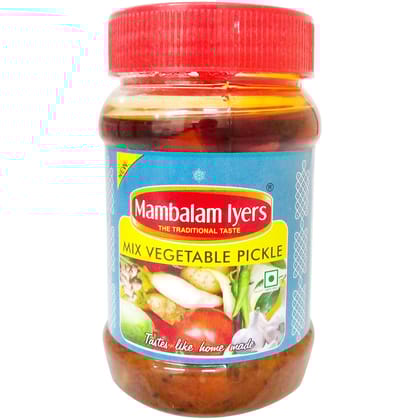 Mambalam Iyers Pickle Mix Vegetable, 200 gm