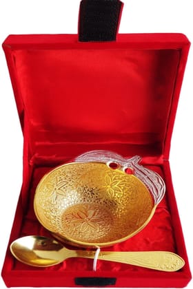 Decorative Bowl Set Apple 2 tone - 4.5*4*2 inch (B023)