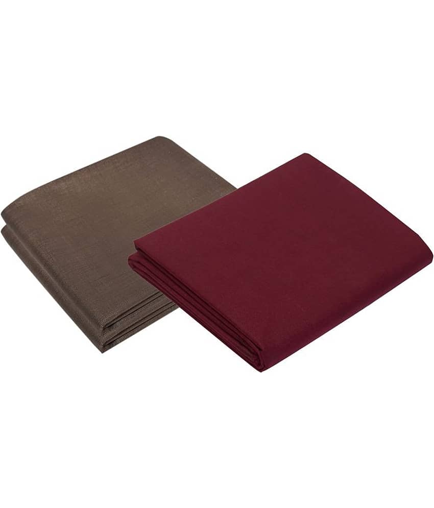 KUNDAN SULZ GWALIOR Multi Cotton Blend Unstitched Shirts & Trousers