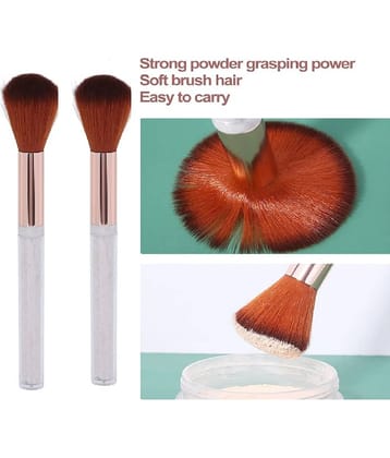 Colorstock Makeup Brush Set Synthetic Blusher Brush 2 Pcs 30 g