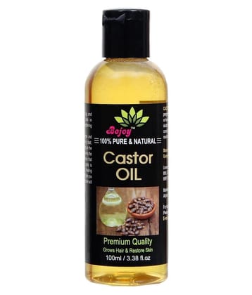 BEJOY 100% Pure And Organic Castor Oil Hair Oil 100 mL
