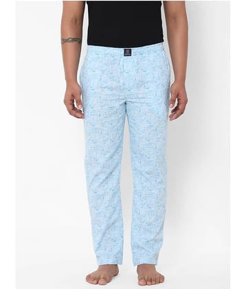 URBAN SCOTTISH Pack of 1 Pyjama For Men's ( Blue )