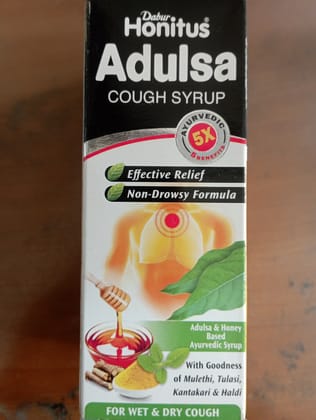 Dabur honitus adulsa cough syrup