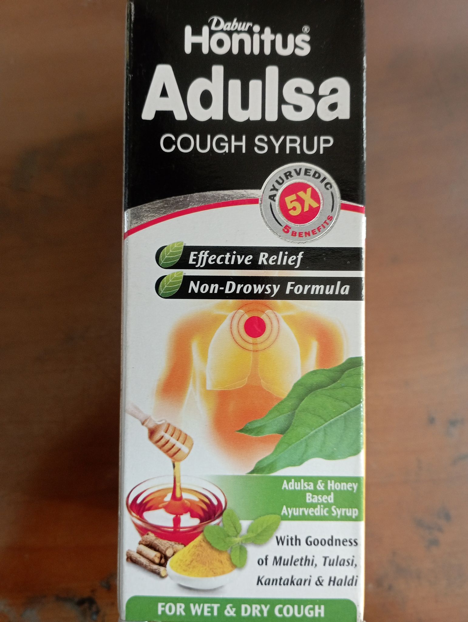 Dabur honitus adulsa cough syrup
