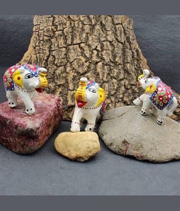FASHION BIZZ Decorative Elephant 10 cm - Pack of 1