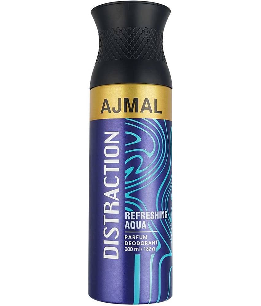 Ajmal Distraction Deodorant Aromatic Woody Fragrance 200ml Gift for Men and Women Pack of 1