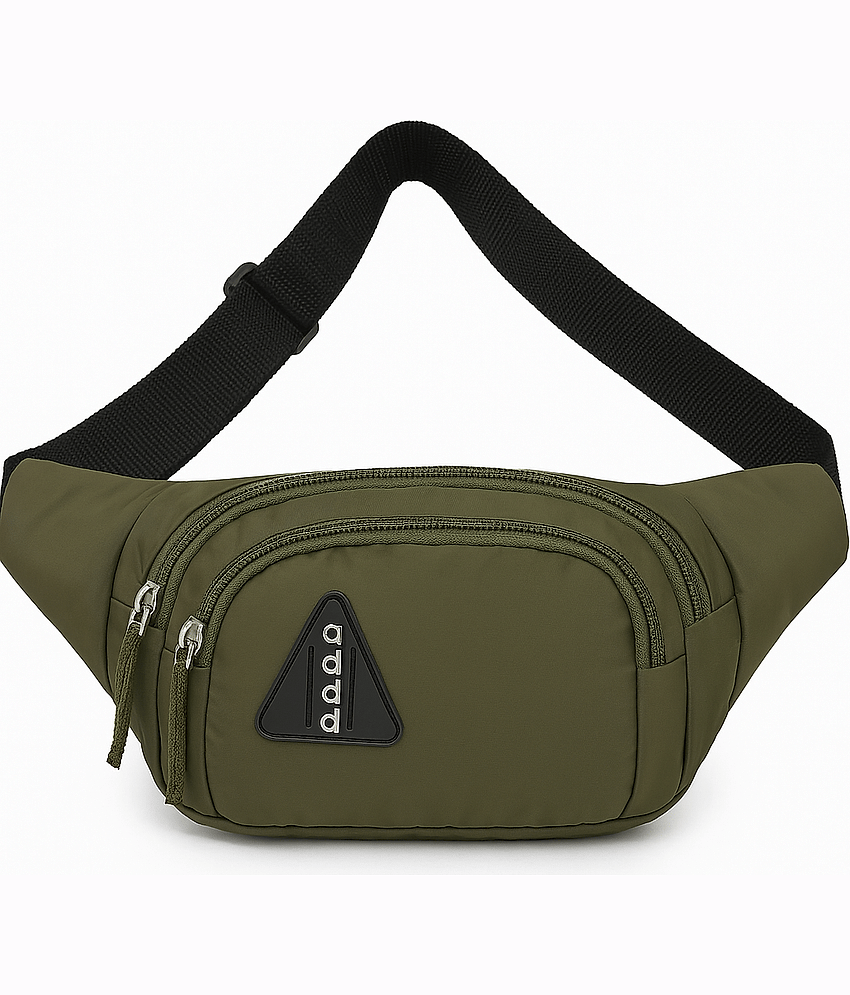 Ozel Bag Green Solid Messenger Bag