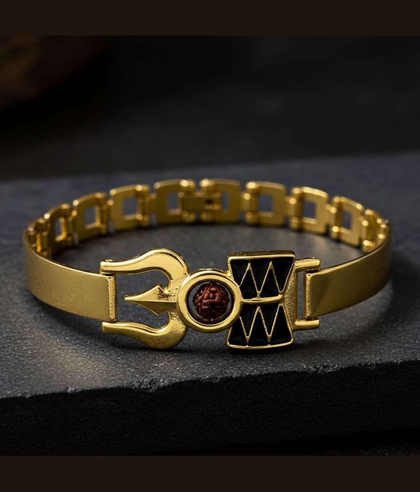 Style Wind Gold Bracelet ( Pack of 1 )