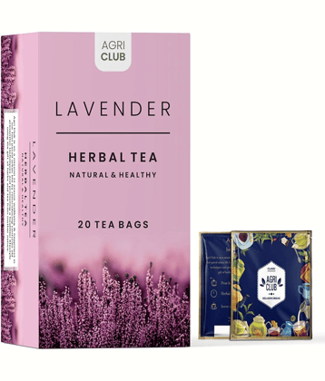 Agri Club Lavender Herbal Tea 20 Tea Bags