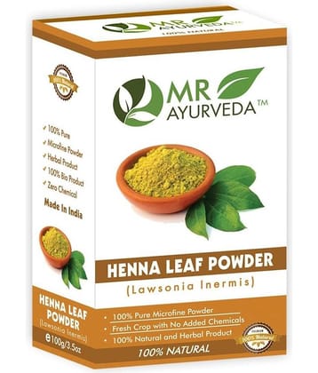 MR Ayurveda Henna Powder (Brown) Natural Henna 100 g