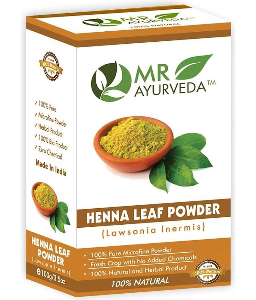 MR Ayurveda Henna Powder (Brown) Natural Henna 100 g