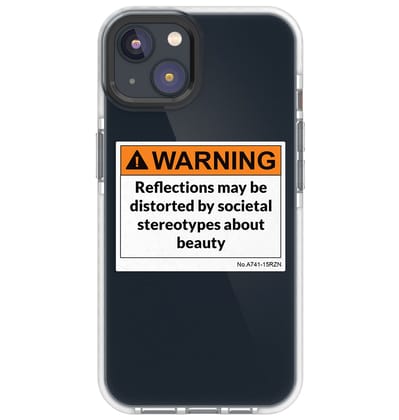 Warning-iPhone 15 Pro Max / White