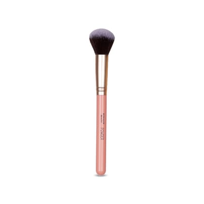 Professional Powder Makeup Brush, Soft Synthetic Bristles, Rose Gold Handle Professional Powder Makeup Brush, Soft Synthetic Bristles, Rose Gold Handle