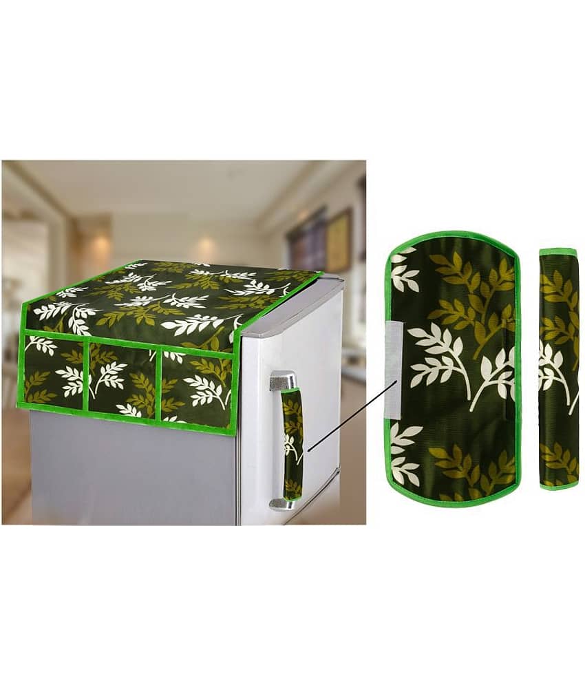 E-Retailer - Multicolor Polyester Fridge  Top Cover (Pack of 3)