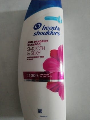 Head and shoulders anti dandruff smooth and silky dry hair shampoo 