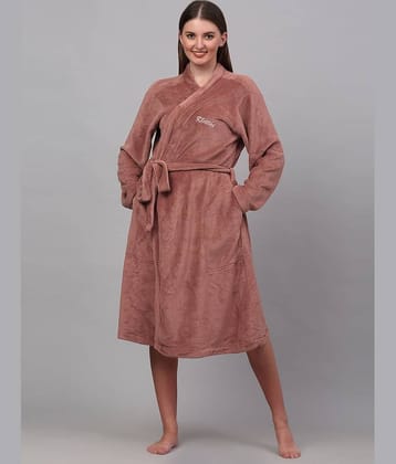 Klotthe Red XL Bathrobe ( Pack of 1 )