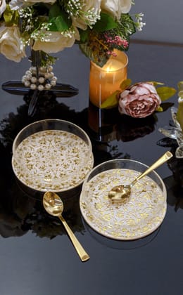 Ferns & Petals: Bowl (Set Of 2)