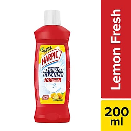 Harpic Lemon Disinfectant Bathroom Cleaner 200 MILLI_LITRE