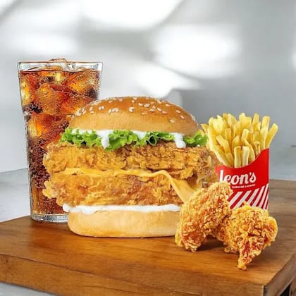 Jumbo Royal Burger Combo