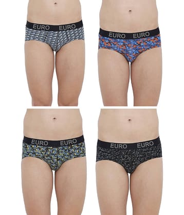 Euro Multi Brief Pack of 4