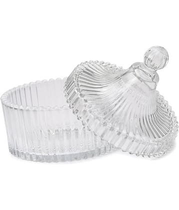 Afast Glass Container, Transparent, Pack Of 1, 200 ml