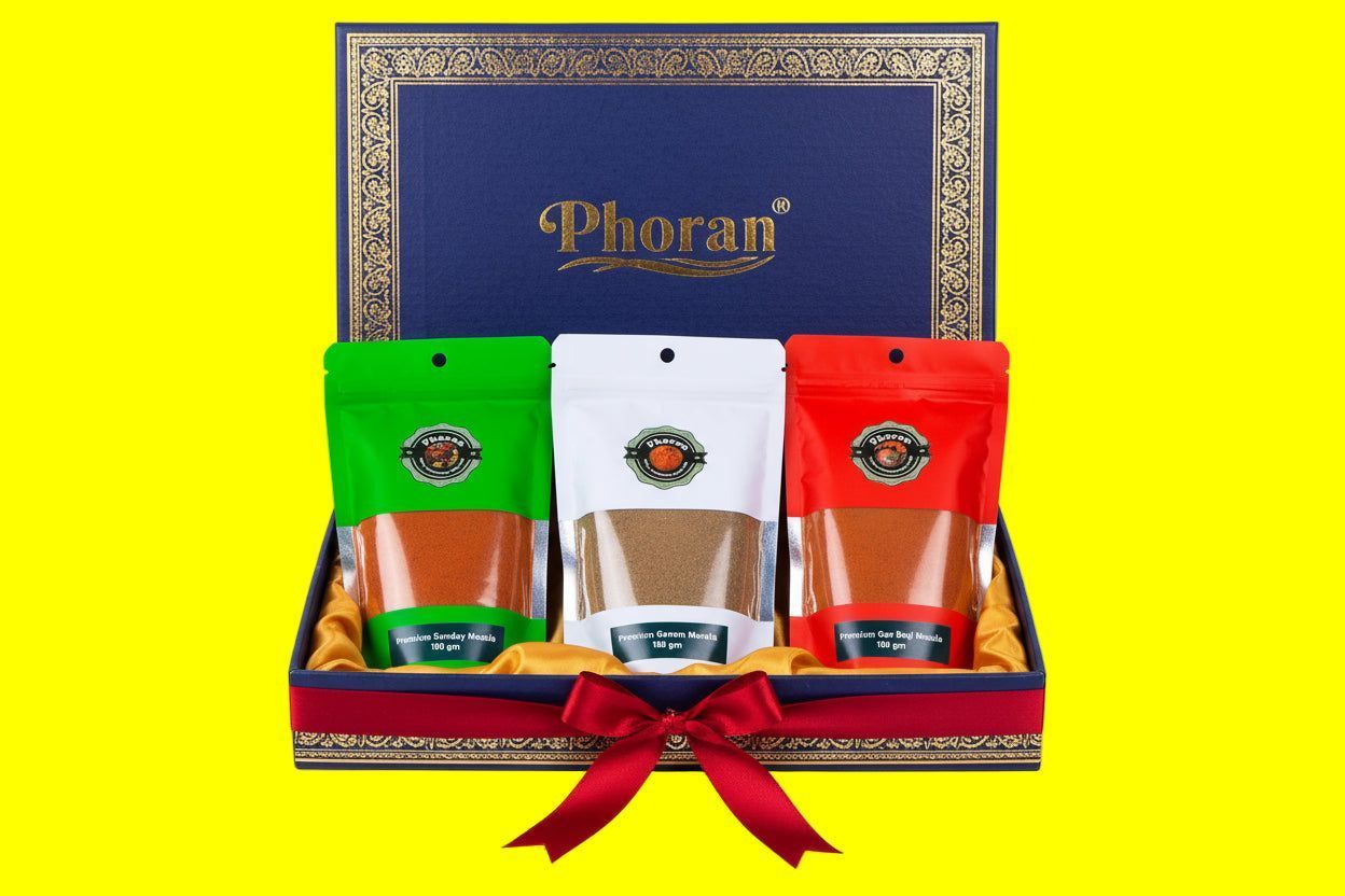 300 GM Phoran Masala Combo Pack - 100 gm each - Garam Masala, Pav Bhaji MAsala & Sunday Masala | Phoran