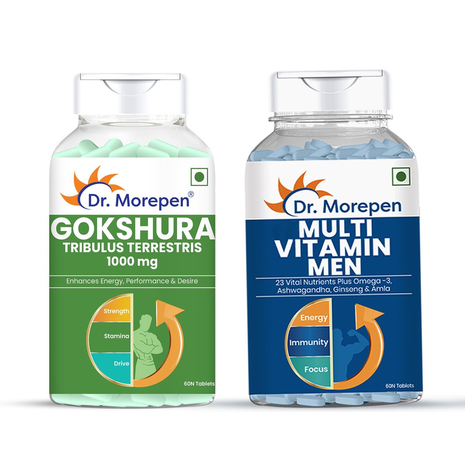 Gokshura and Multivitamin Men- Improves Desire and Drive/Boost Immunity