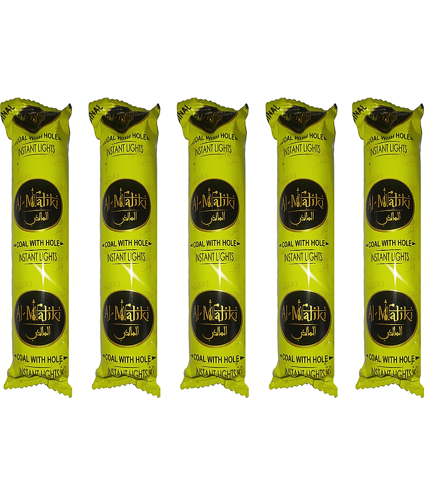 PUFF SMART Al-Maliki Magic Coal 5 Stick Quick Light Charcoal (50 Coals)