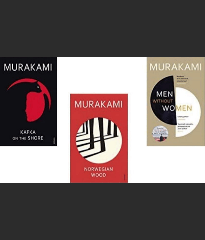 Kafka On The Shore + Norwegian Wood + Men Without Women English , Paperback , Set Of 3 Books By Murakami