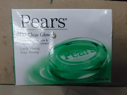 Pears Bathing Soap Oil Clear & Glow