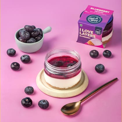 Blueberry Cheesecake Jar