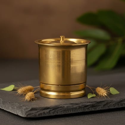 Brass Drum Showpiece | Musical Instrument Home Decor, Height : 3 Inch (ZMAS348 A)
