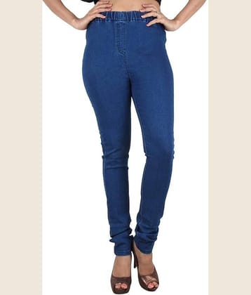 OuterWear - Denim Regular Fit Blue Women's Jeggings ( Pack of 1 )