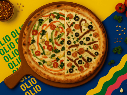 Half &Half Large Pizza