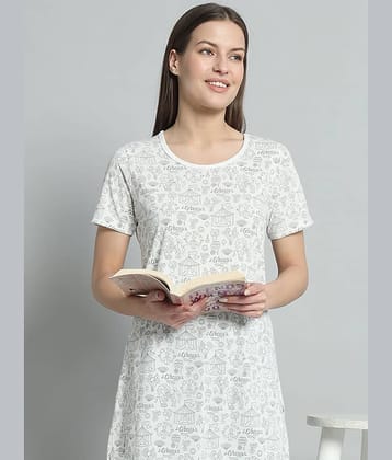 OGEN Women Cotton Blend Printed Regular Fit Round Neck T-Shirt ( Pink )