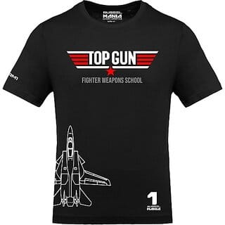 FastB Men Printed, Typography Round Neck Black T-Shirt