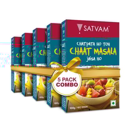 Satvam Chaat Masala (Pack of 5)