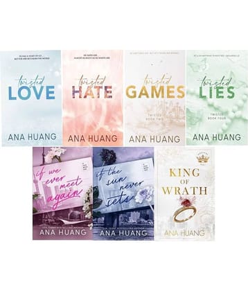 Twisted Love + Twisted Hate + Twisted Games + Twisted Lies + If We Ever Meet Again + If The Sun Never Sets + King Of Wrath (Combo by Ana Huang)